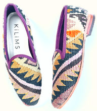 Load image into Gallery viewer, Isobel Women's Kilim Slippers size 36 (US size 6)