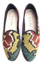 Load image into Gallery viewer, Men's Kilim Slippers size 45 (US size 12)