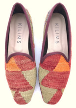 Load image into Gallery viewer, Isobel Women's Kilim Slippers size 40 (US size 10)