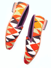 Load image into Gallery viewer, Isobel Women's Kilim Slippers size 38 (US size 8)