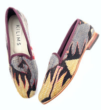 Load image into Gallery viewer, Isobel Women's Kilim Slippers size 38 (US size 8)