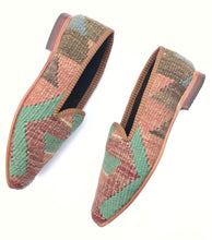 Load image into Gallery viewer, Isobel Women's Kilim Slippers size 39 (US size 9)
