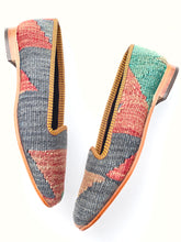 Load image into Gallery viewer, Cora Women's Kilim Slippers size 39 (US size 9)