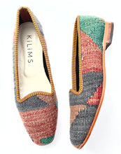 Load image into Gallery viewer, Cora Women's Kilim Slippers size 39 (US size 9)
