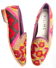Load image into Gallery viewer, Isobel Women's Kilim Slippers size 39 (US size 9)