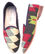 Load image into Gallery viewer, Men's Kilim Slippers size 42 (US size 9)