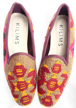 Load image into Gallery viewer, Isobel Women's Kilim Slippers size 39 (US size 9)