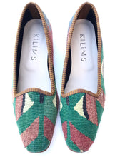 Load image into Gallery viewer, Women's Kilim Slippers size 41 (US size 11)