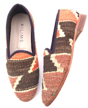 Load image into Gallery viewer, Men's Kilim Slippers size 43 (US size 10)