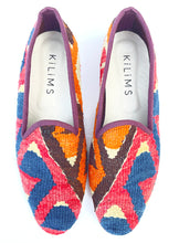 Load image into Gallery viewer, Men's Kilim Slippers size 44 (US size 12)