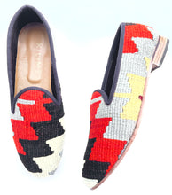 Load image into Gallery viewer, Men's Kilim Slippers size 47 (US size 14)