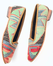 Load image into Gallery viewer, Cora Women's Kilim Slippers size 41 (US size 11)