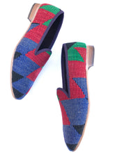 Load image into Gallery viewer, Men's Kilim Slippers size 45 (US size 12)