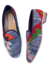 Load image into Gallery viewer, blue slippers for men
