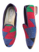 Load image into Gallery viewer, Men's Kilim Slippers size 45 (US size 12)