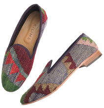 Load image into Gallery viewer, Men's Kilim Slippers size 47 (US size 14)