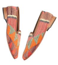 Load image into Gallery viewer, Men's Kilim Slippers size 43 (US size 10)