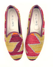Load image into Gallery viewer, Men's Kilim Slippers size 44 (US size 12)