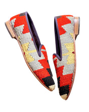 Load image into Gallery viewer, Men's Kilim Slippers size 47 (US size 14)