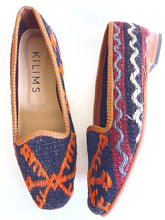 Load image into Gallery viewer, Cora Women&#39;s Kilim Loafers US size 9 (EU size 39)