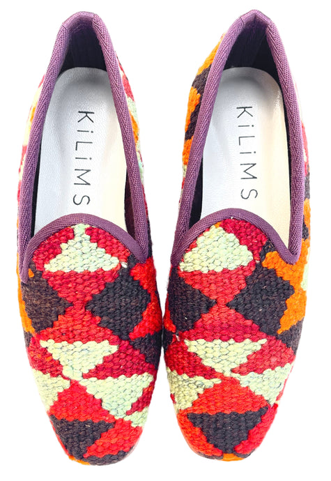 women's woven loafers