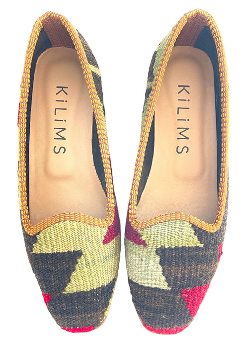 women's woven loafers