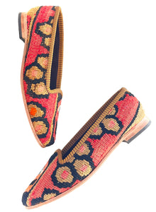red loafers for women