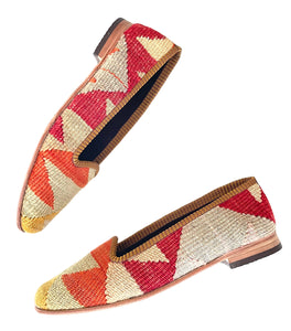 kilimsby unique slippers red beige