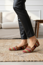 Load image into Gallery viewer, Cora Women's Kilim Slippers size 41 (US size 11)