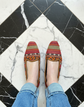 Load image into Gallery viewer, Cora Women's Kilim Slippers size 41 (US size 11)