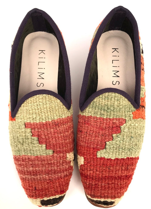 kilim slippers