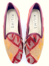 Load image into Gallery viewer, Isobel Women&#39;s Kilim Slippers size 37 (US size 7)