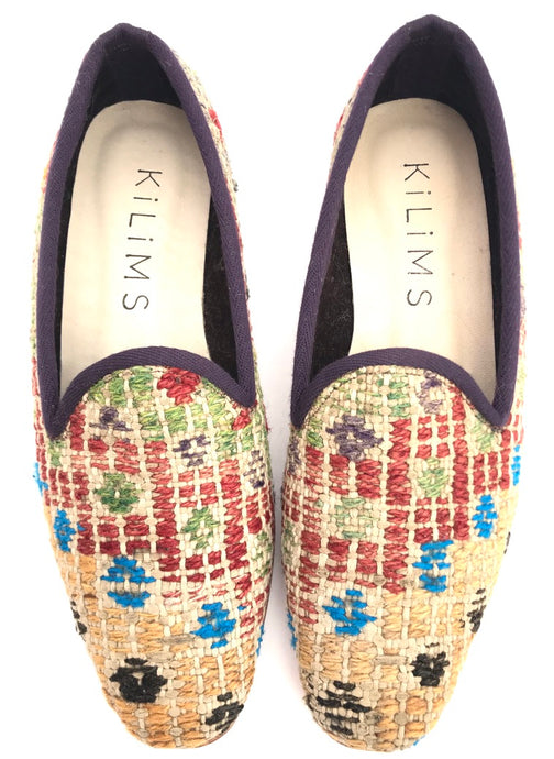 Women's Kilim Slippers size 38 (US size 8)