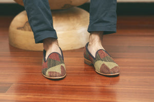 Men's Kilim Slippers size 42 (US size 9)