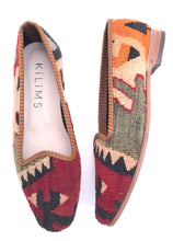 Load image into Gallery viewer, Cora Women&#39;s Kilim Slippers size 37 (US size 7)