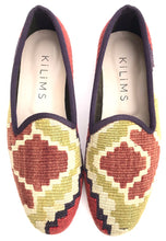 Load image into Gallery viewer, kilim slippers size 8