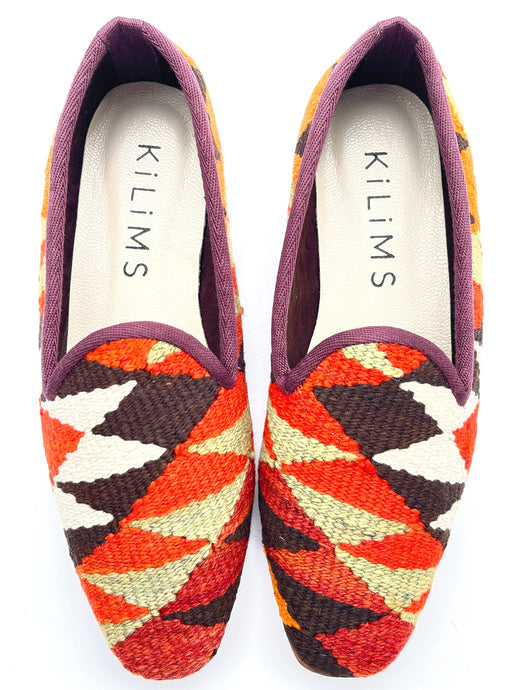 Isobel Women's Kilim Slippers size 38 (US size 8)