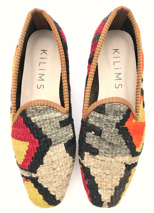 kilim loafers for women