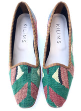 Load image into Gallery viewer, Women&#39;s Kilim Slippers size 41 (US size 11)