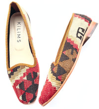Load image into Gallery viewer, Cora Women&#39;s Kilim Slippers size 40 (US size 10)