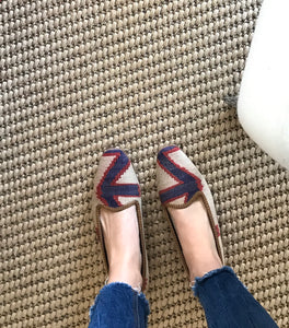 Cora Women's Kilim Slippers size 39 (US size 9)