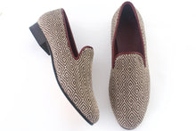 Load image into Gallery viewer, men&#39;s tweed slippers