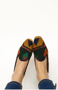 Isobel Women's Kilim Slippers size 36 (US size 6)