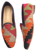 Load image into Gallery viewer, Isobel Women&#39;s Kilim Slippers size 40 (US size 10)